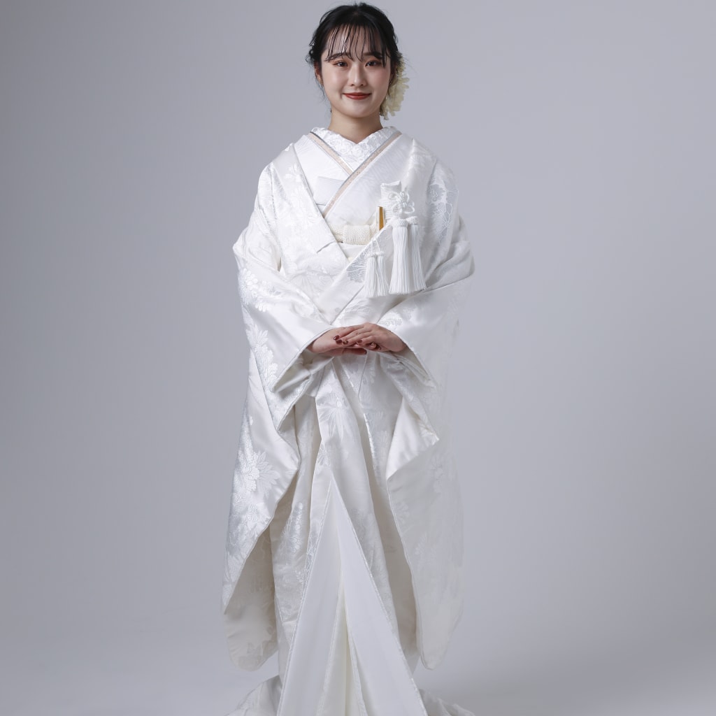 鶴菱取百花紋WU00585