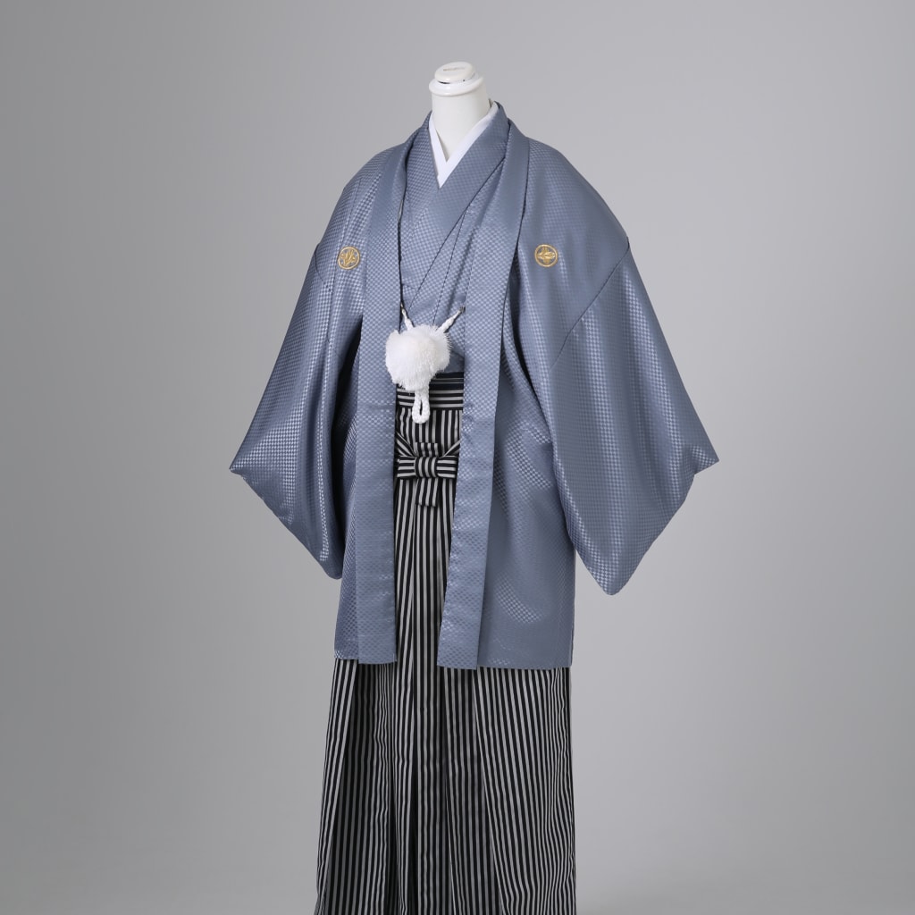 グレー×仙台平