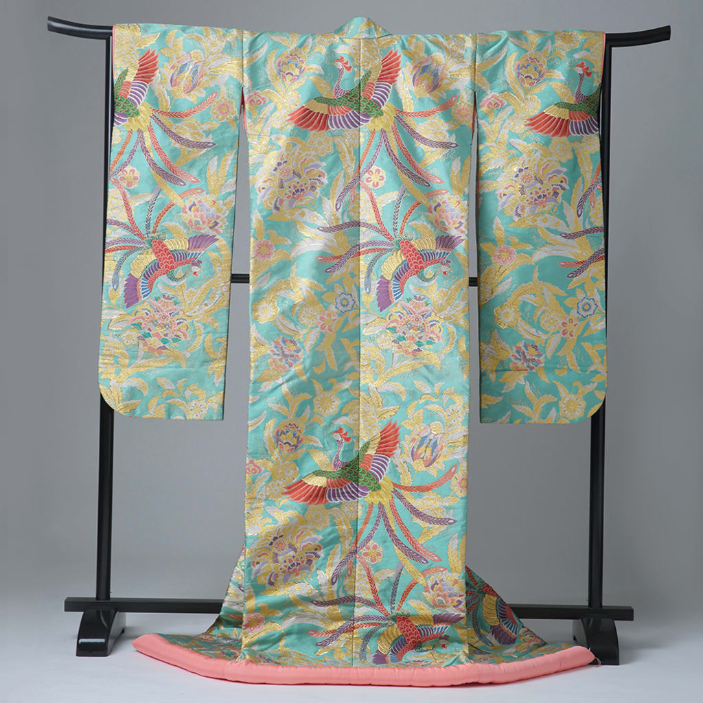 水色鳳凰ピンクふき　IU00328