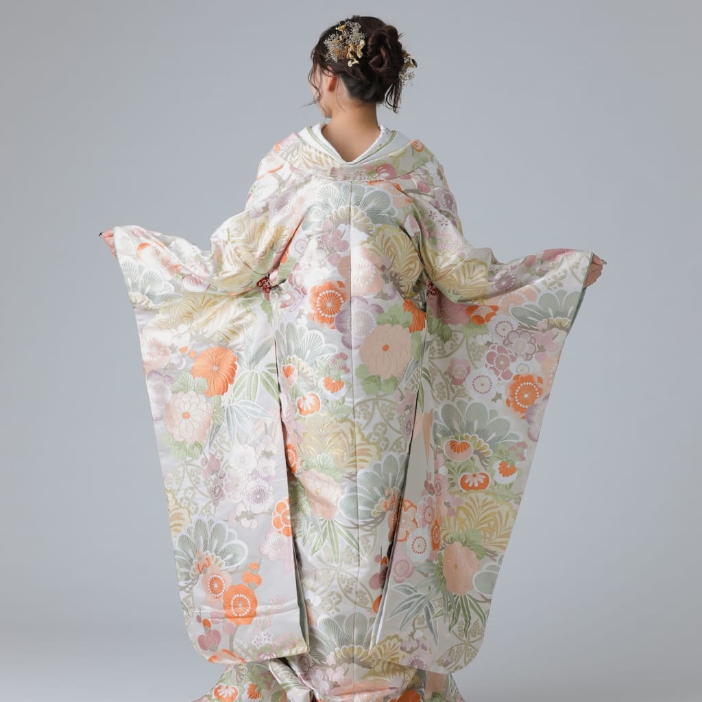 松梅七宝文 白H