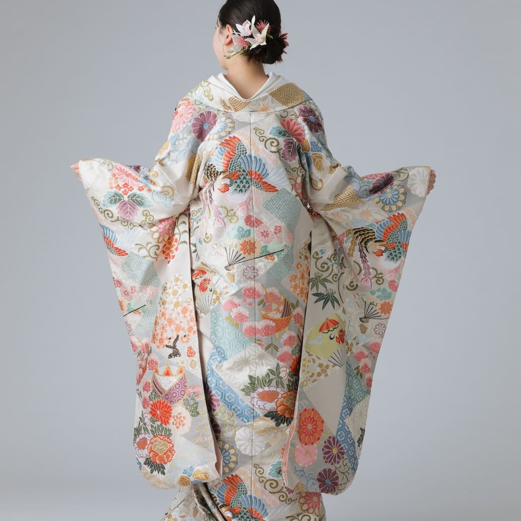 菊桐鳳凰文/フキ桃