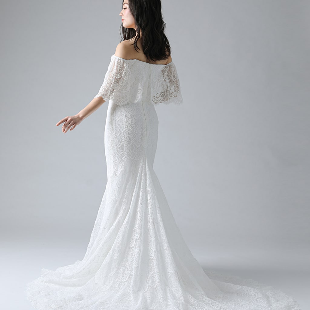 【美品】ワタベ　ウエディングドレス　リゾート　LAYLA インナー付き みちょぱ”こと池田美優さんがウェディングドレスをプロデュース