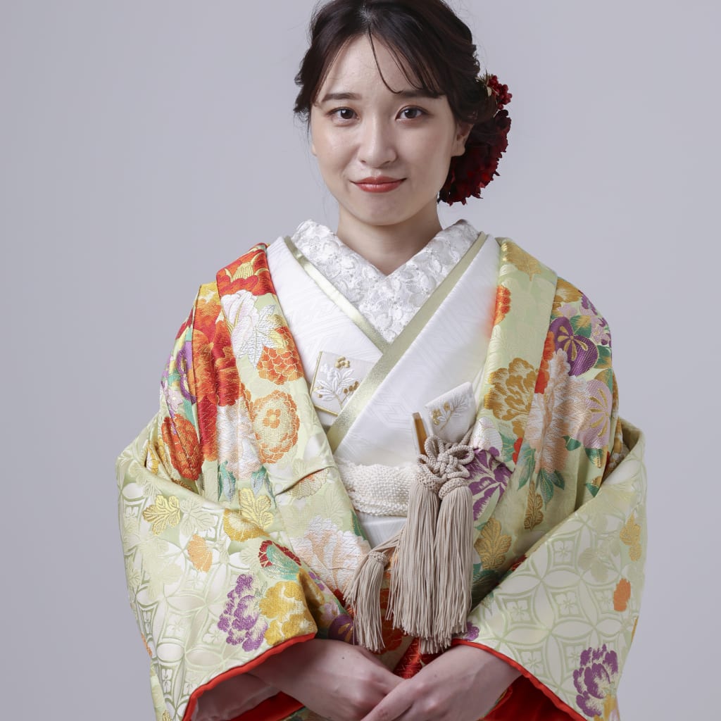 吉祥富貴紋　ヒワIU01184