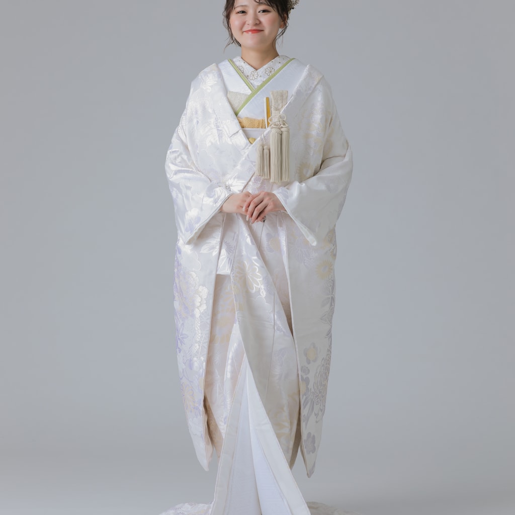 桃山花灯り　ベージュ