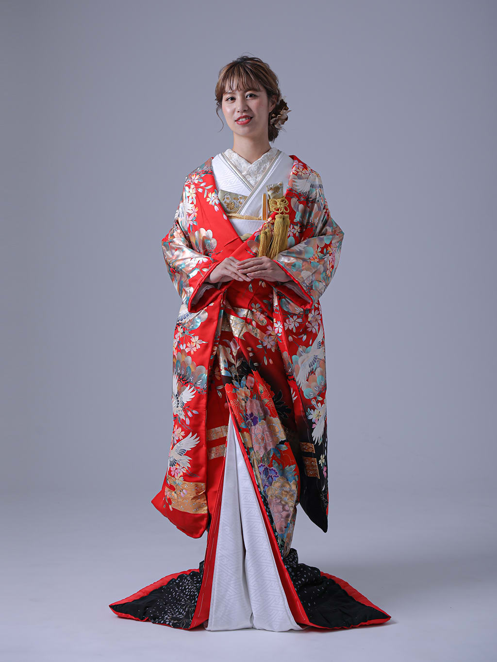 桜吹雪　牡丹 | デコルテフォトグラフィー | 前撮り・フォトウェディング