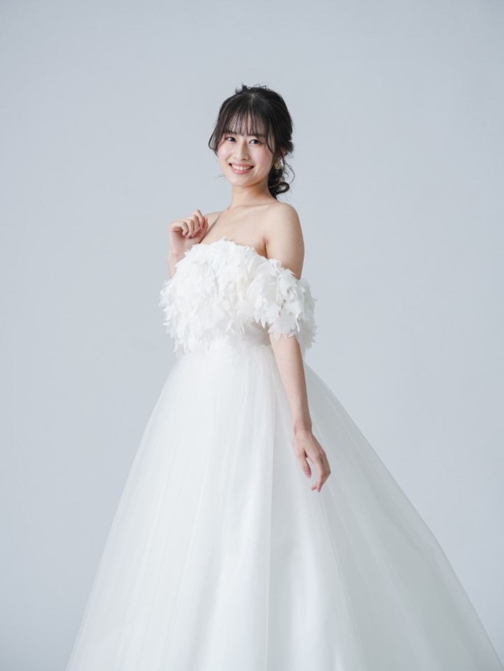 着用画像あり　ウェディングドレス 前撮り ウェディングドレス | デコルテフォトグラフィー | 前撮り