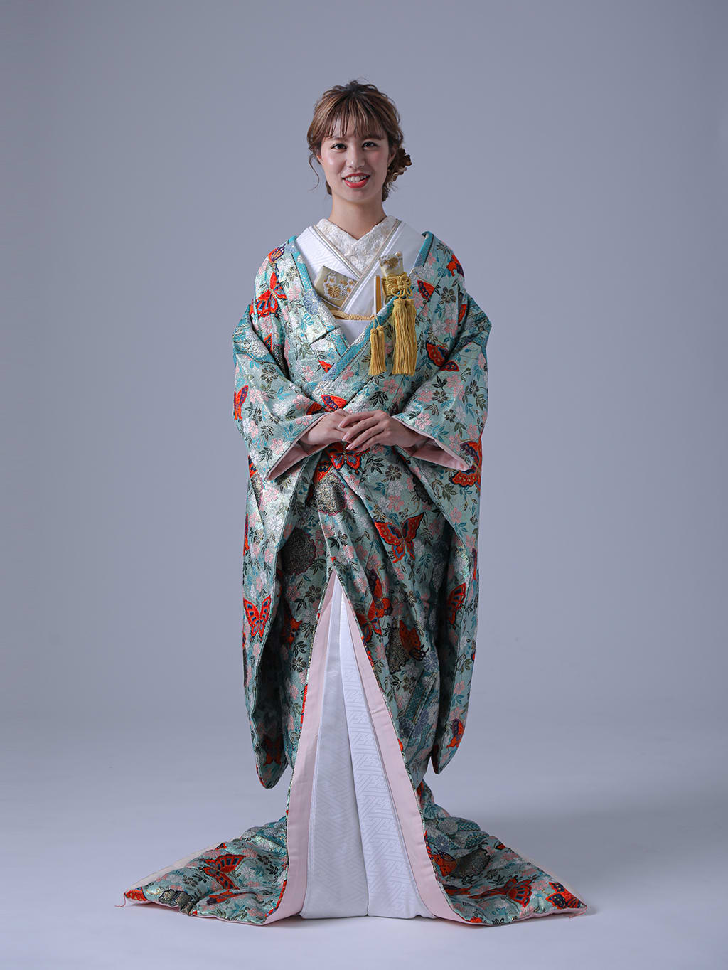 蝶雪輪　枝垂れ桜 | デコルテフォトグラフィー | 前撮り・フォトウェディング