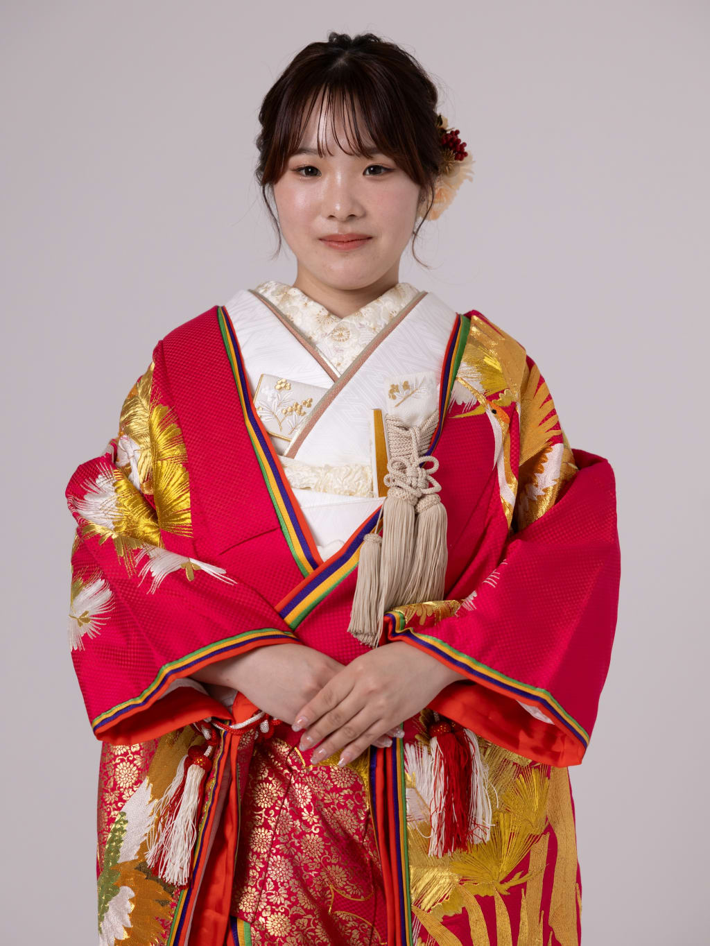 八重重ね 金鶴 針松IU00921 | デコルテフォトグラフィー | 前撮り・フォトウェディング