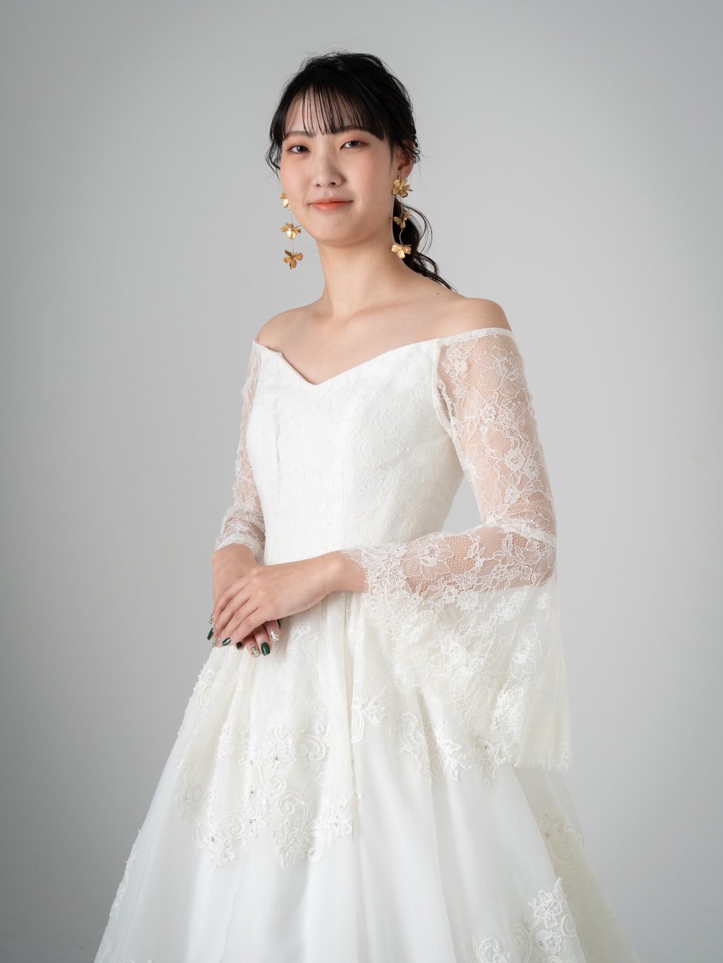 WD00212長袖ハート刺繍