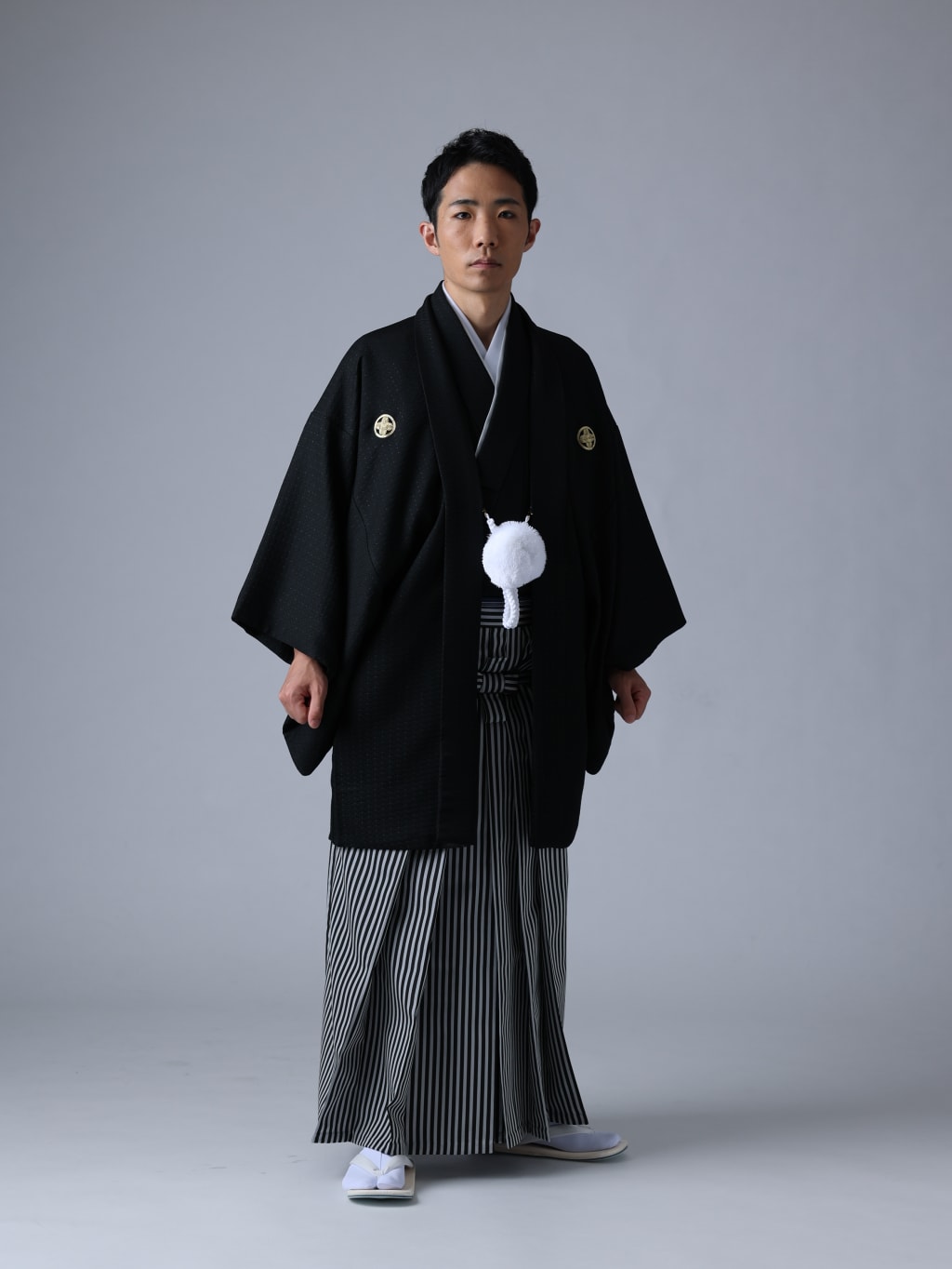 正絹黒 × 仙台平 | デコルテフォトグラフィー | 前撮り・フォトウェディング