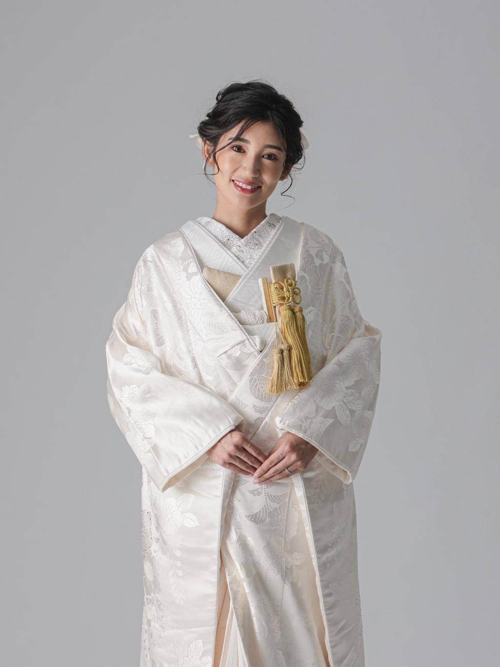 ラインストーン椿/アイボリー | デコルテフォトグラフィー | 前撮り・フォトウェディング