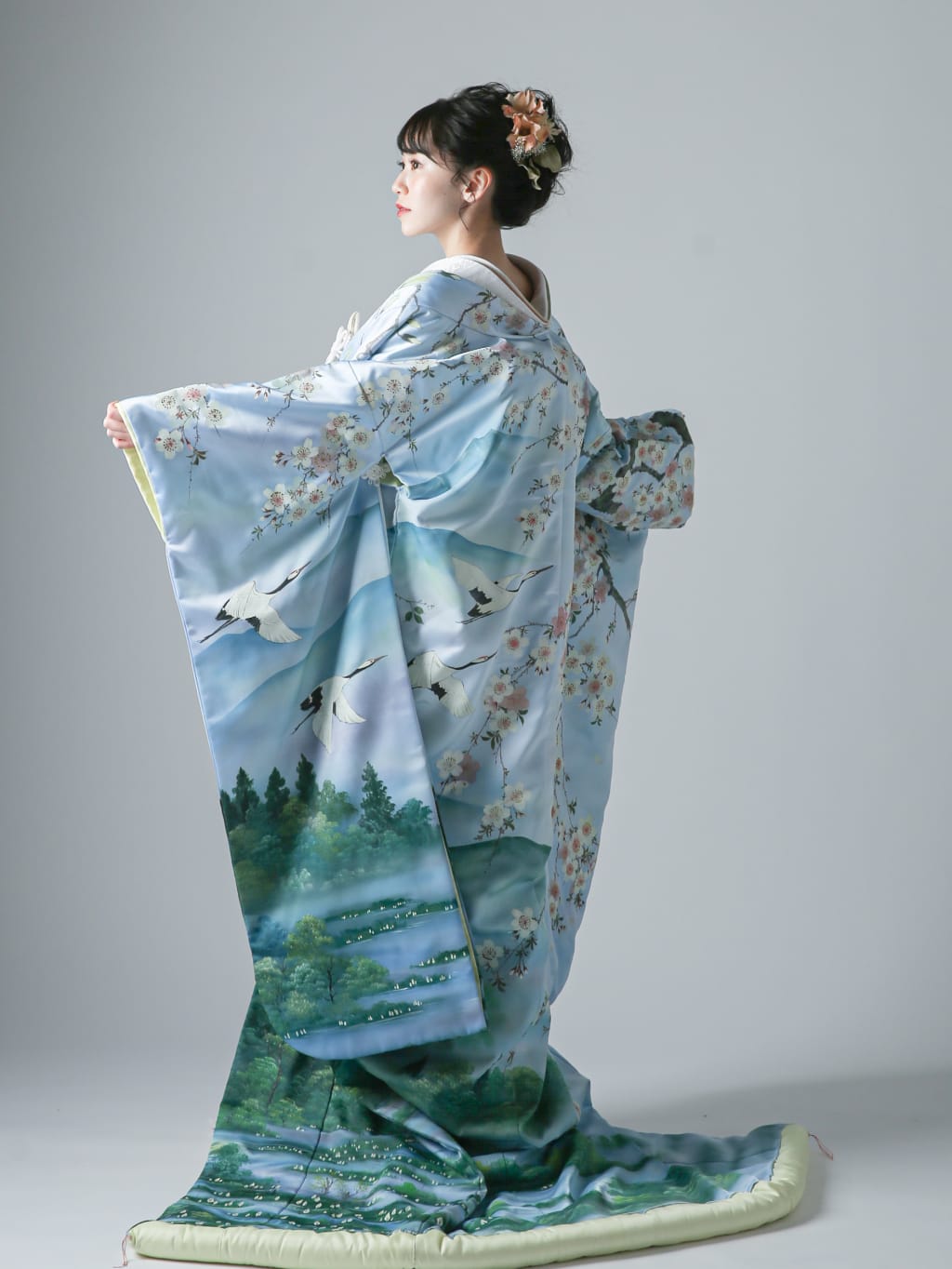 舞鶴 枝垂桜 山木 | デコルテフォトグラフィー | 前撮り・フォトウェディング