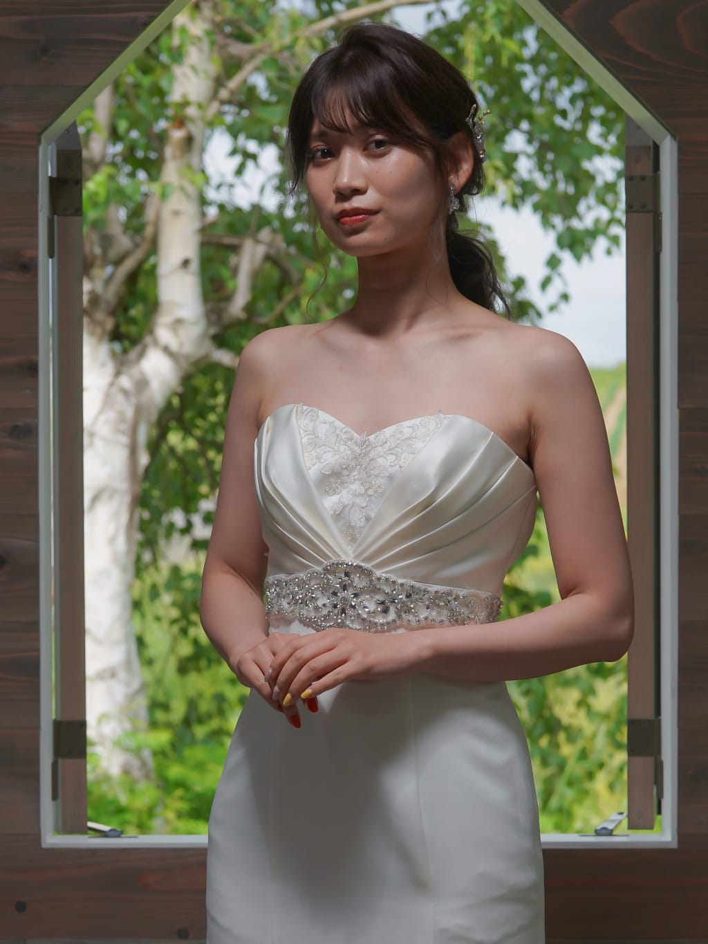 ウェディングドレスWD15031 | デコルテフォトグラフィー | 前撮り・フォトウェディング