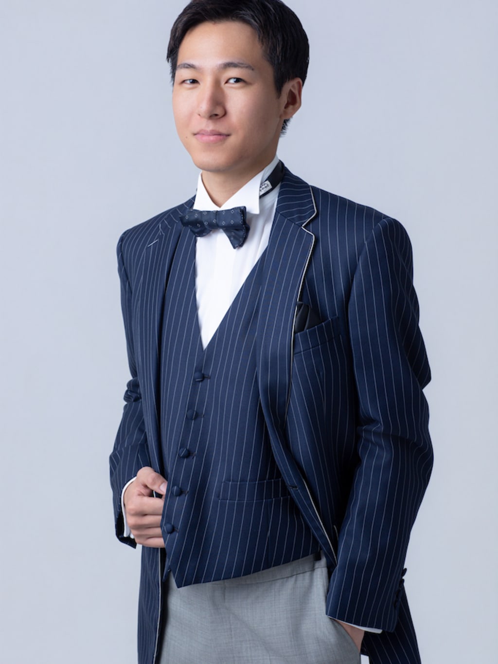 ネイビーストライプ