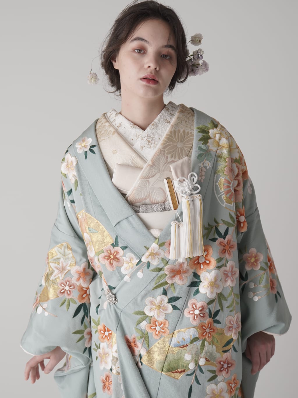 吉祥地紙花車文 | デコルテフォトグラフィー | 前撮り・フォトウェディング