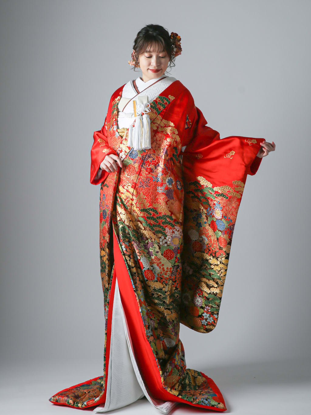 金糸松 四季花 | デコルテフォトグラフィー | 前撮り・フォトウェディング