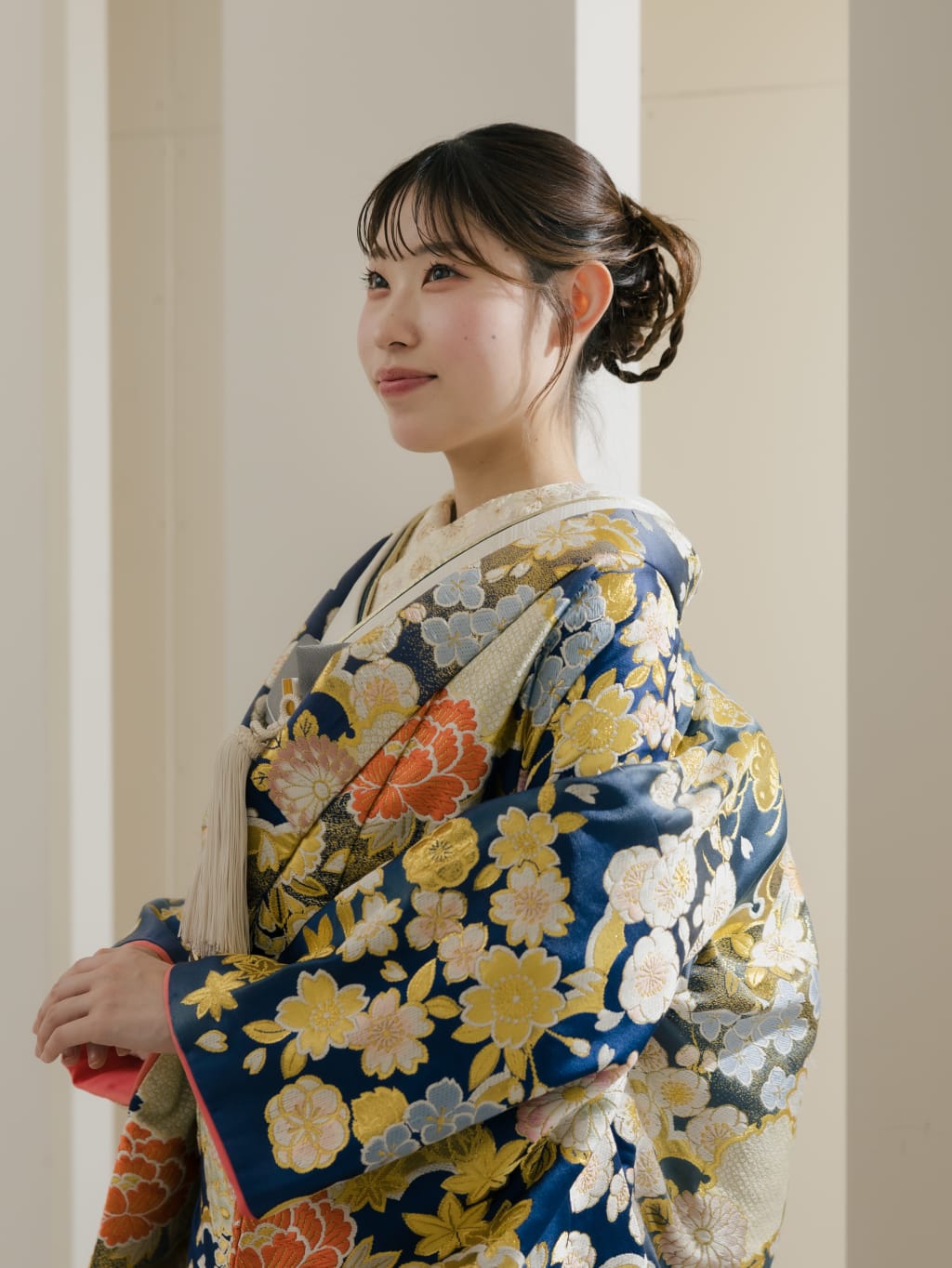 紺 花日和 / IU00551 | デコルテフォトグラフィー | 前撮り・フォトウェディング