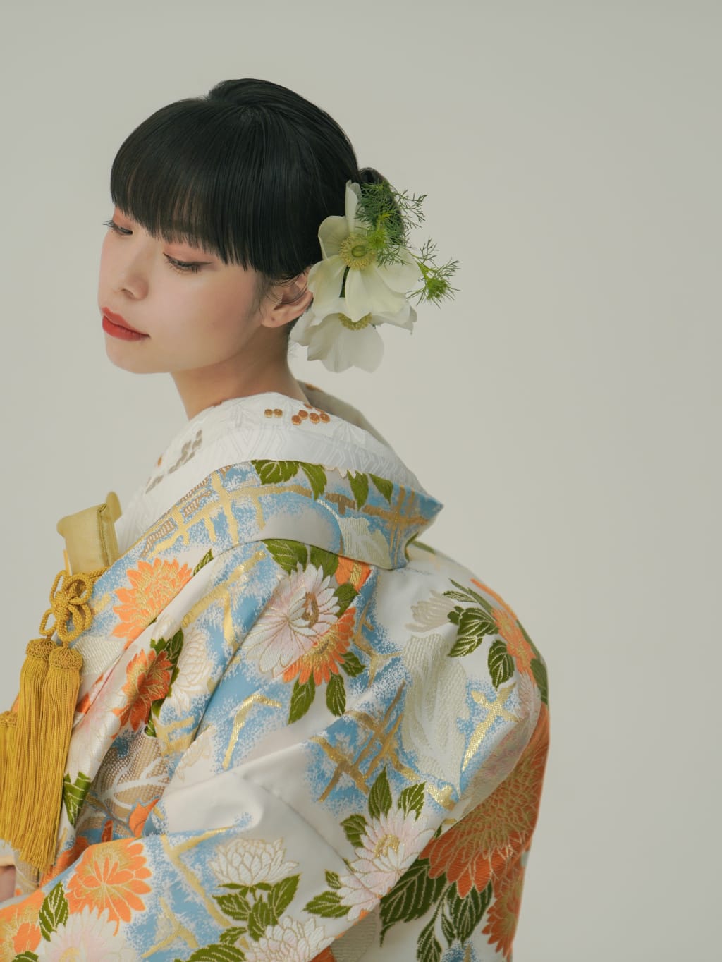 天竺井裄文様