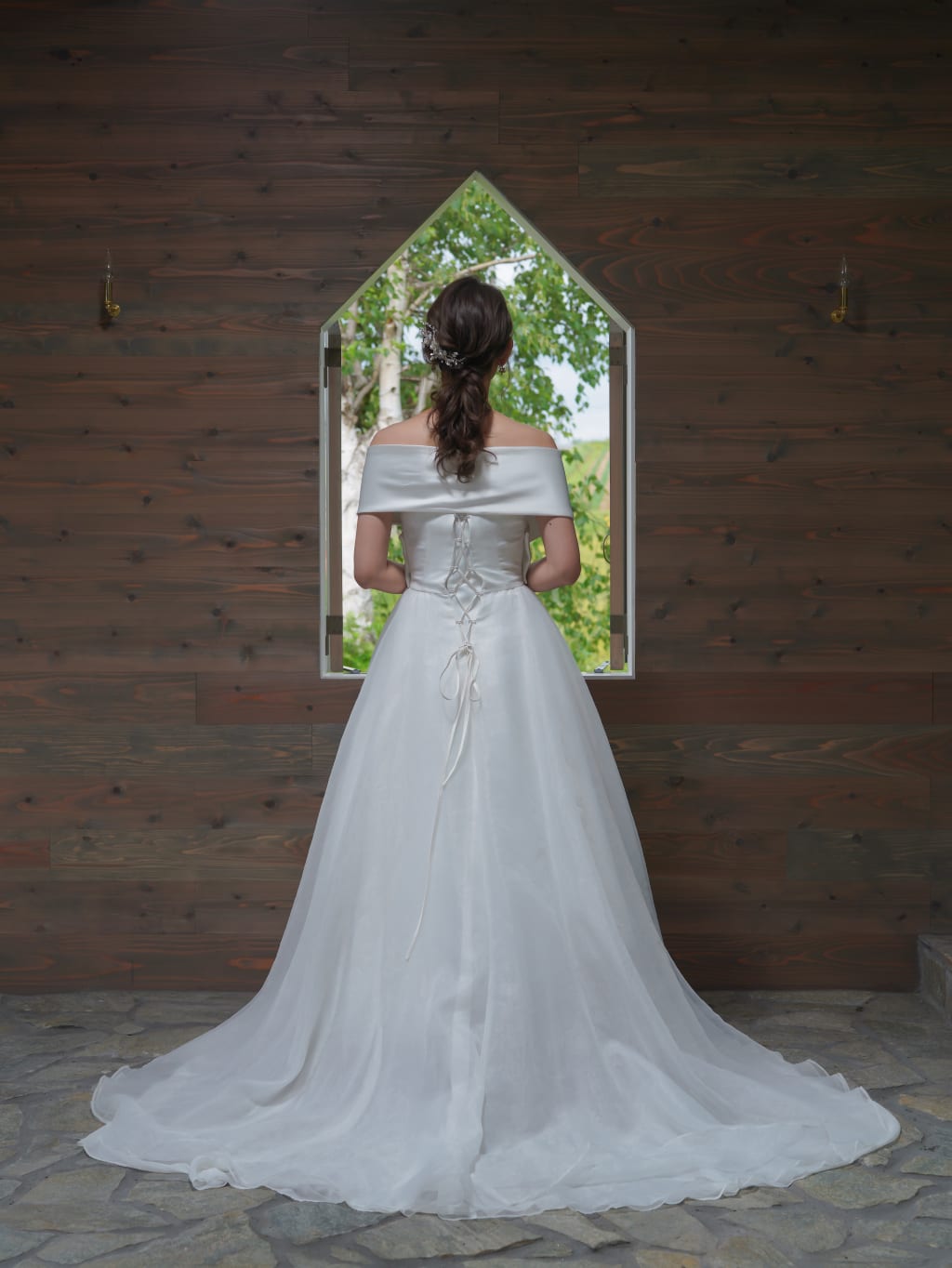 ウェディングドレスWD15050 | デコルテフォトグラフィー | 前撮り・フォトウェディング