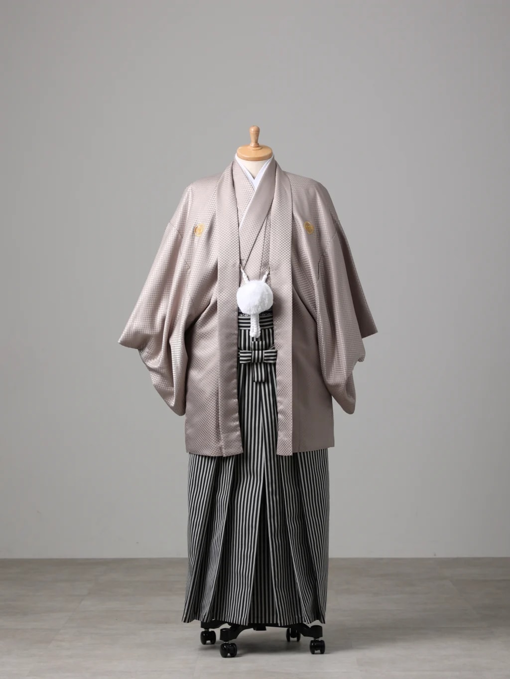 ベージュ×仙台平