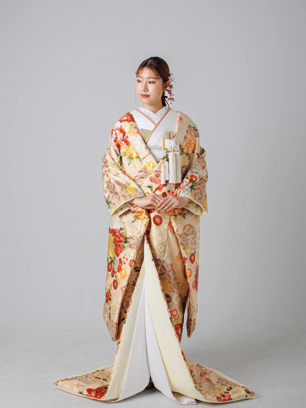 色打掛/IU00908 | デコルテフォトグラフィー | 前撮り・フォト 色打掛/IU00908 | デコルテフォトグラフィー | 前撮り・フォト