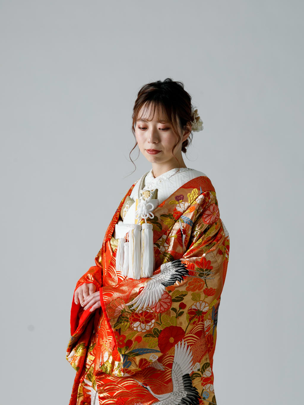 青海波　鶴鴛鴦菊桜橘 | デコルテフォトグラフィー | 前撮り・フォトウェディング