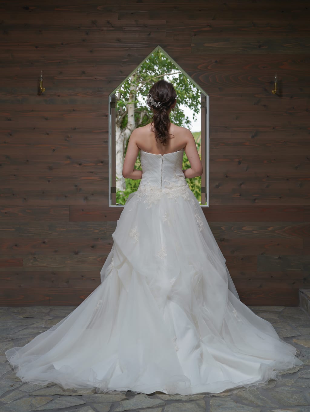 トップスプリーツローウエスト/62608 | デコルテフォトグラフィー | 前撮り・フォトウェディング