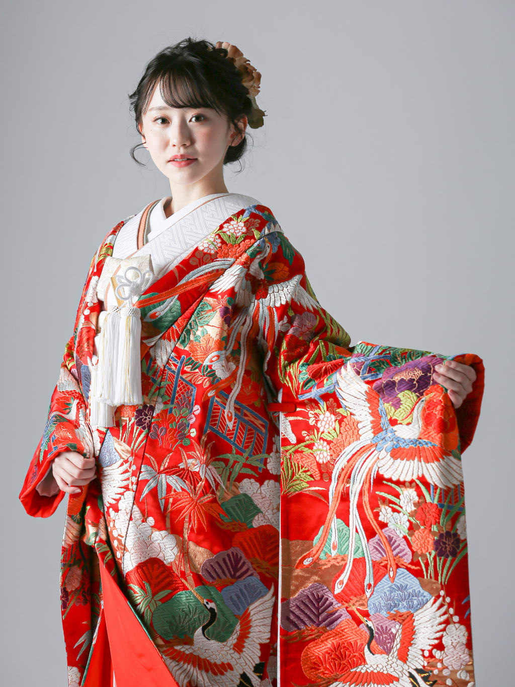 御所車 鳳凰 松 菖蒲 | デコルテフォトグラフィー | 前撮り・フォトウェディング