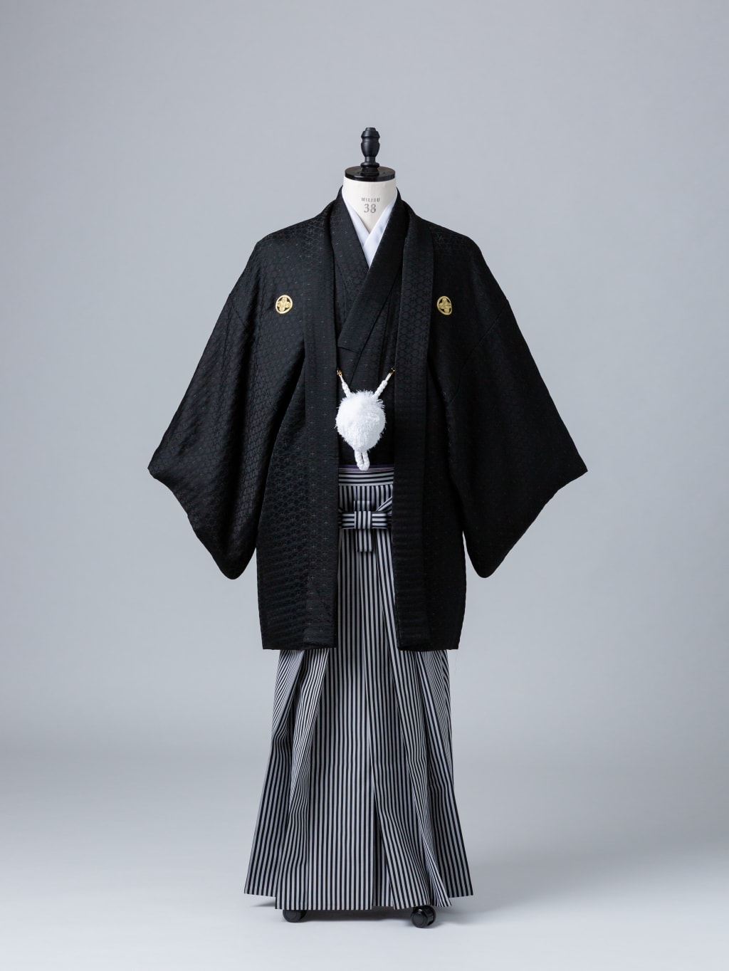 正絹黒×仙台平 | デコルテフォトグラフィー | 前撮り・フォトウェディング