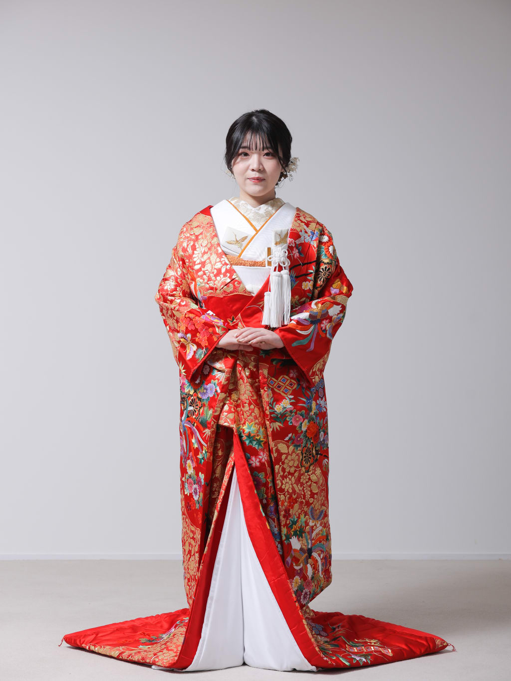 花車　鳳凰金唐草　蝶菊