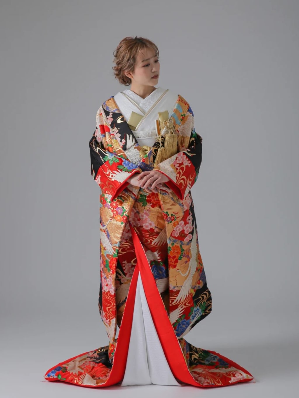 着物(色打掛)カタログ(黒) | デコルテフォトグラフィー | 前 着物(色打掛)カタログ(黒) | デコルテフォトグラフィー | 前