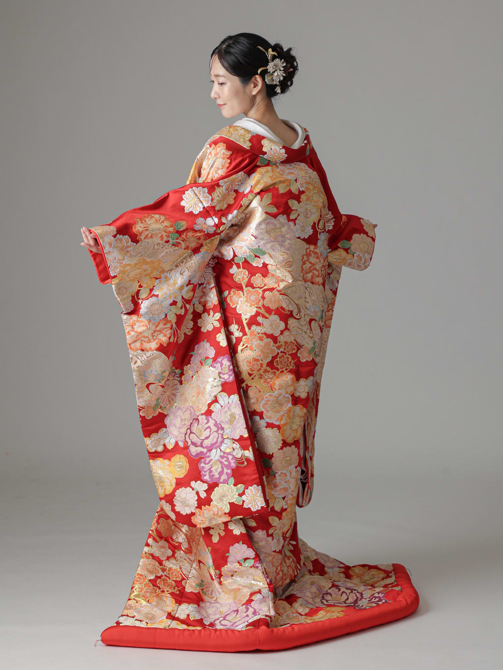 風花雪月 / レッド | デコルテフォトグラフィー | 前撮り・フォトウェディング