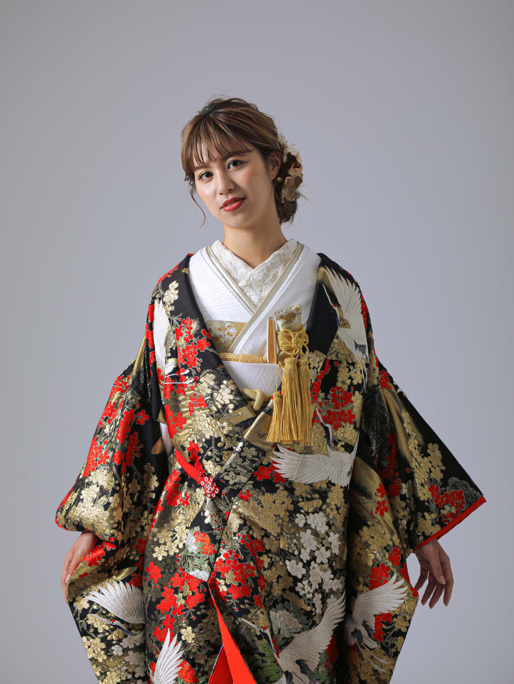 金工霞文様 | デコルテフォトグラフィー | 前撮り・フォトウェディング