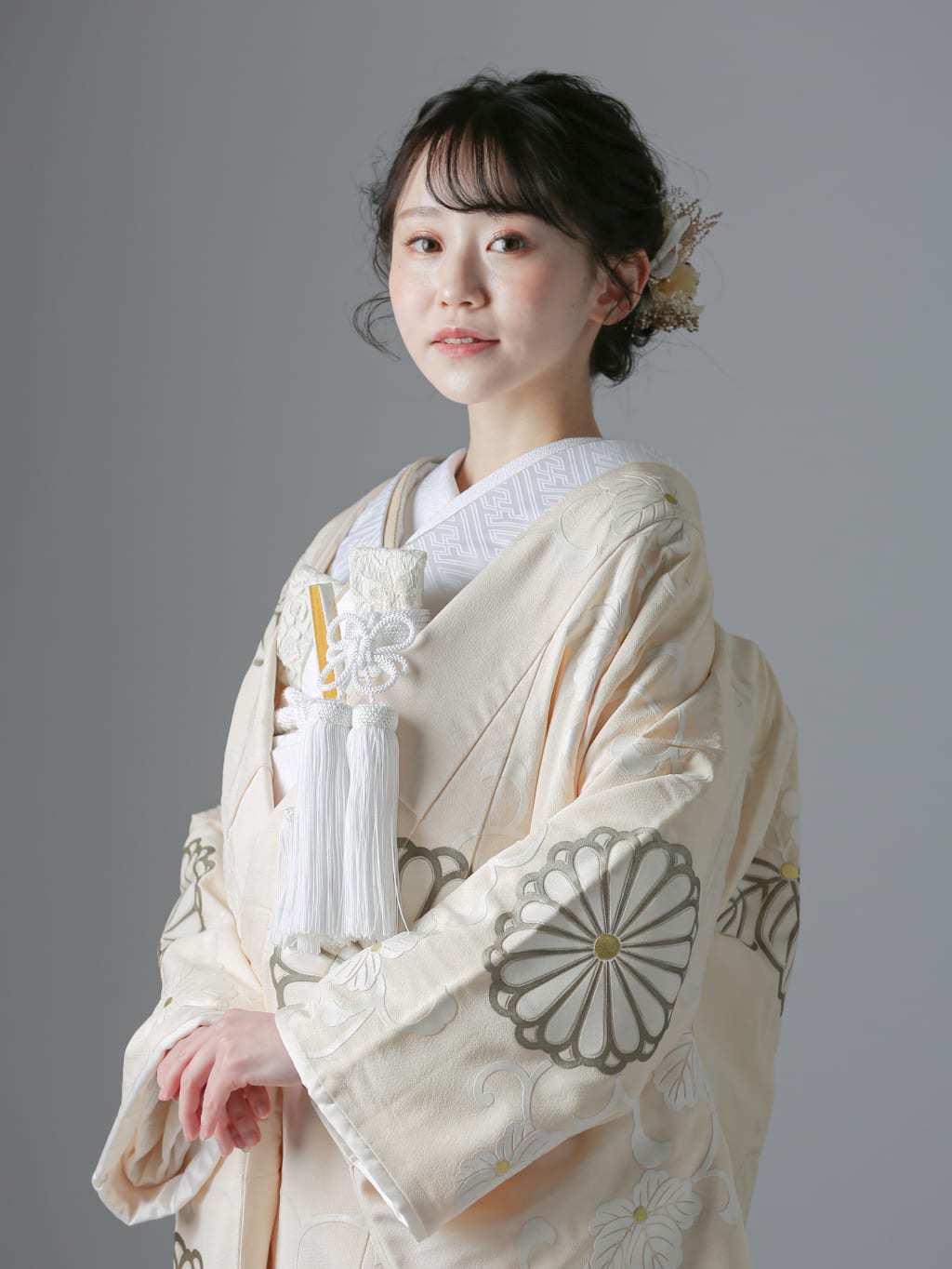 友禅 唐草 菊 | デコルテフォトグラフィー | 前撮り・フォトウェディング