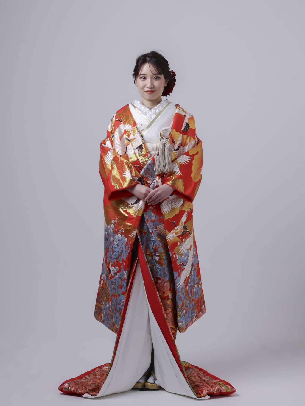 金雲取紋様IU00870 | デコルテフォトグラフィー | 前撮り・フォトウェディング