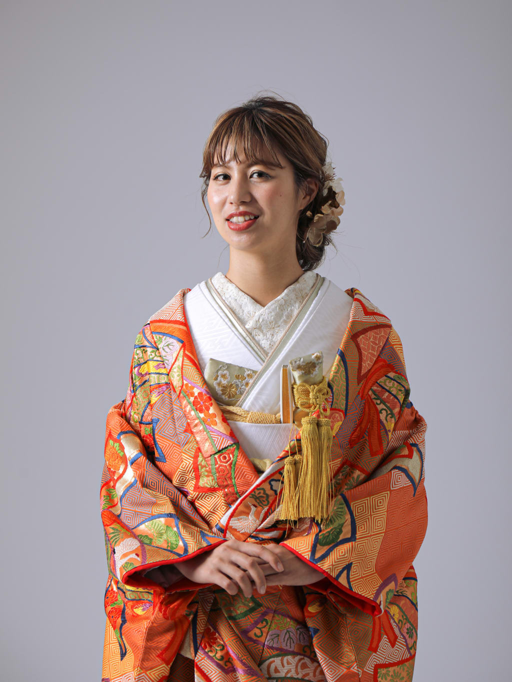 総柄菱紋 | デコルテフォトグラフィー | 前撮り・フォトウェディング