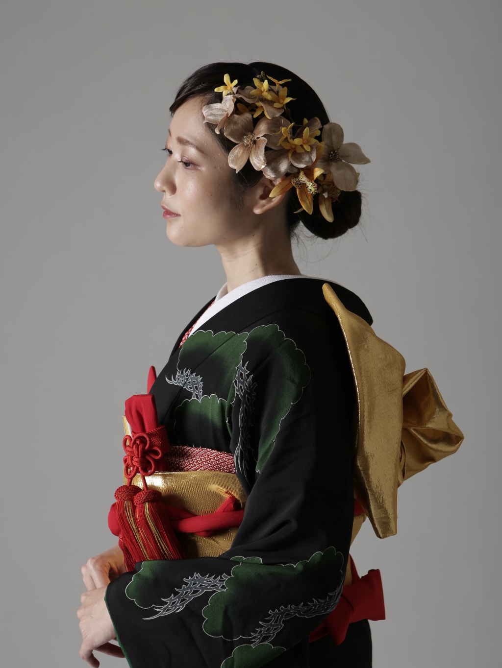 引き振袖 | デコルテフォトグラフィー | 前撮り・フォトウェディング