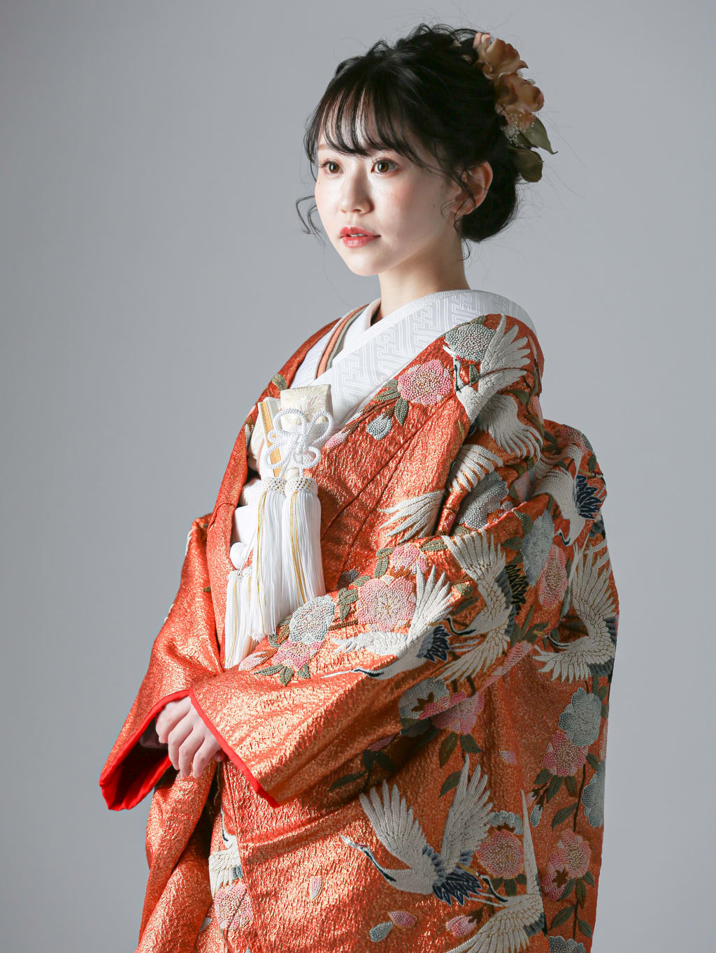 相良刺繍 藤 桜 松 鶴 | デコルテフォトグラフィー | 前撮り・フォトウェディング