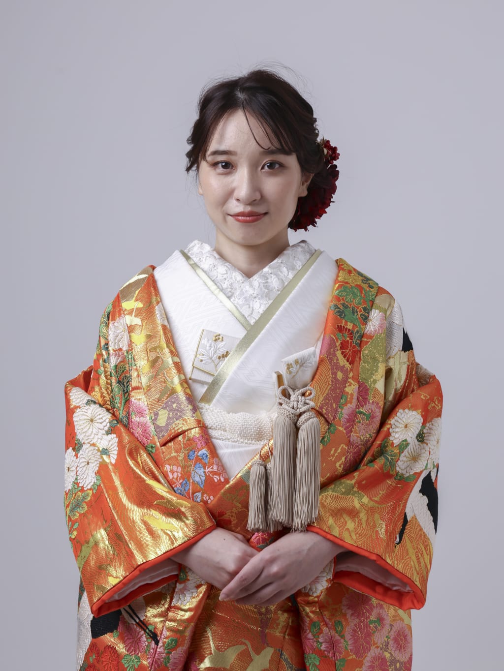 撫子小菊　舞鶴/朱赤IU00876 | デコルテフォトグラフィー | 前撮り・フォトウェディング