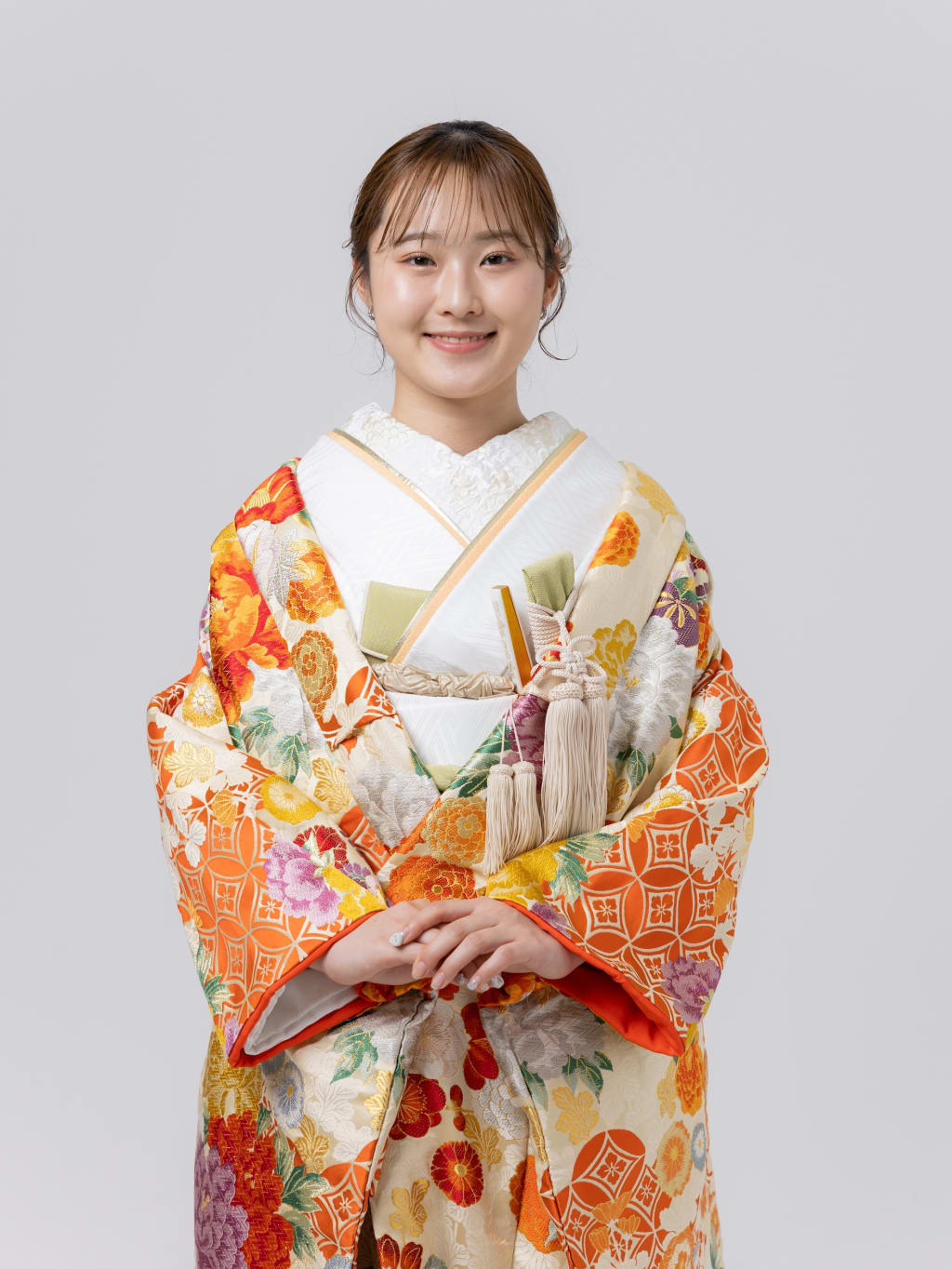 色打掛 吉祥富貴紋 クリームIU01183 | デコルテフォトグラフィー | 前撮り・フォトウェディング