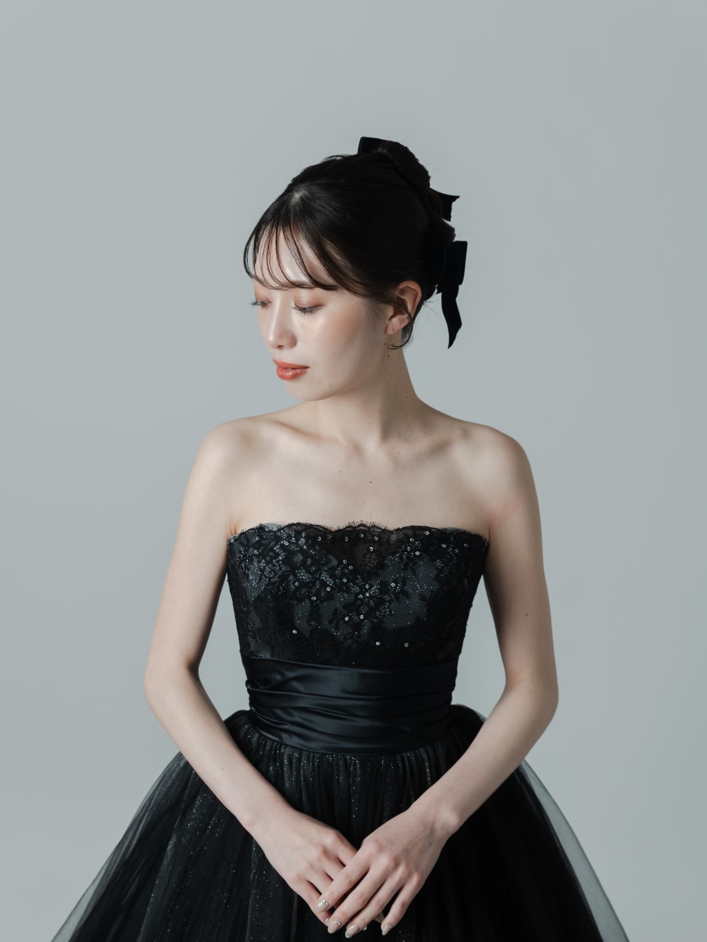 ブラックドレス | デコルテフォトグラフィー | 前撮り・フォトウェディング