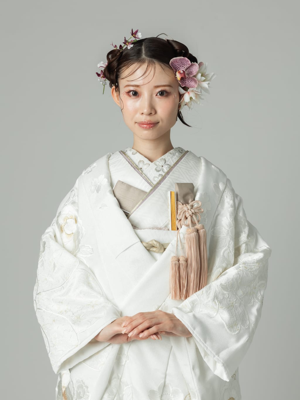 白無垢　桜 | デコルテフォトグラフィー | 前撮り・フォトウェディング