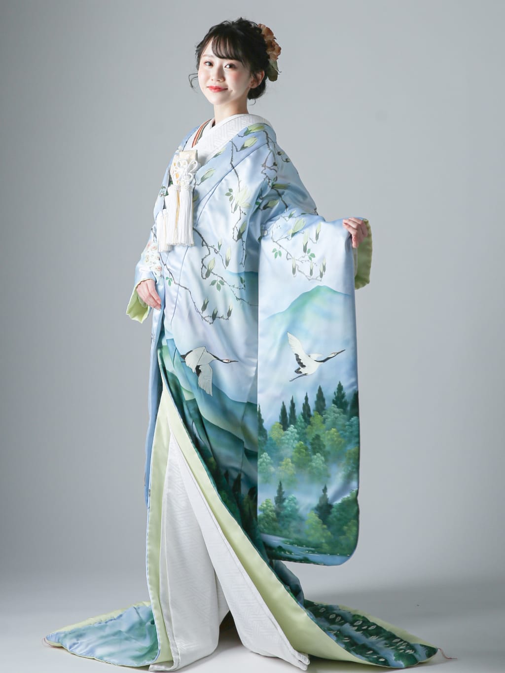 舞鶴 枝垂桜 山木 | デコルテフォトグラフィー | 前撮り・フォトウェディング