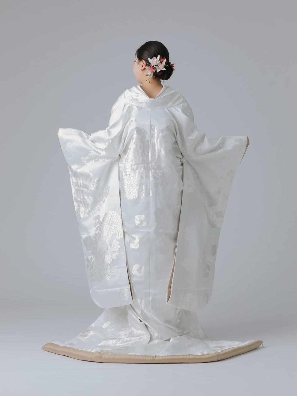 ダリア　ふきベージュ/ホワイト