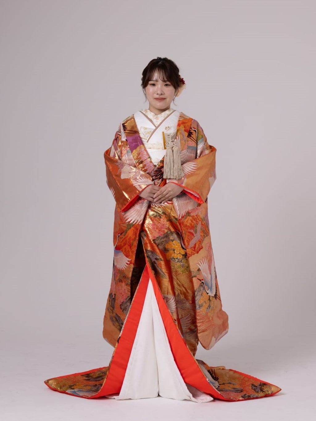 富士鶴箔地IU01226 | デコルテフォトグラフィー | 前撮り・フォトウェディング