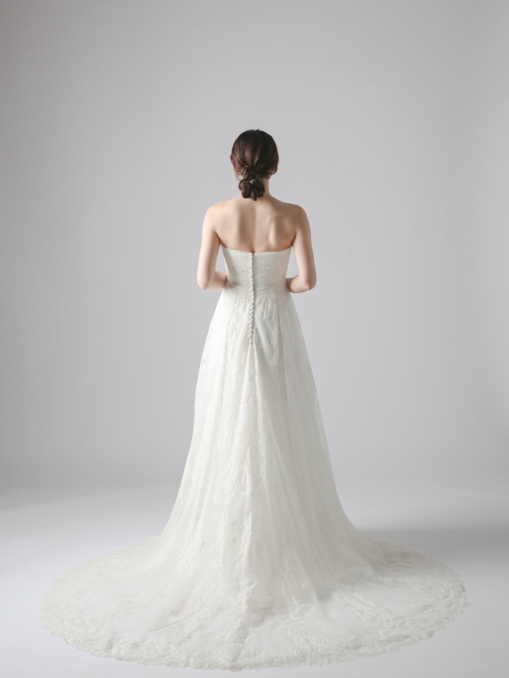 胸下ビジュー総レーススカート | デコルテフォトグラフィー | 前撮り・フォトウェディング