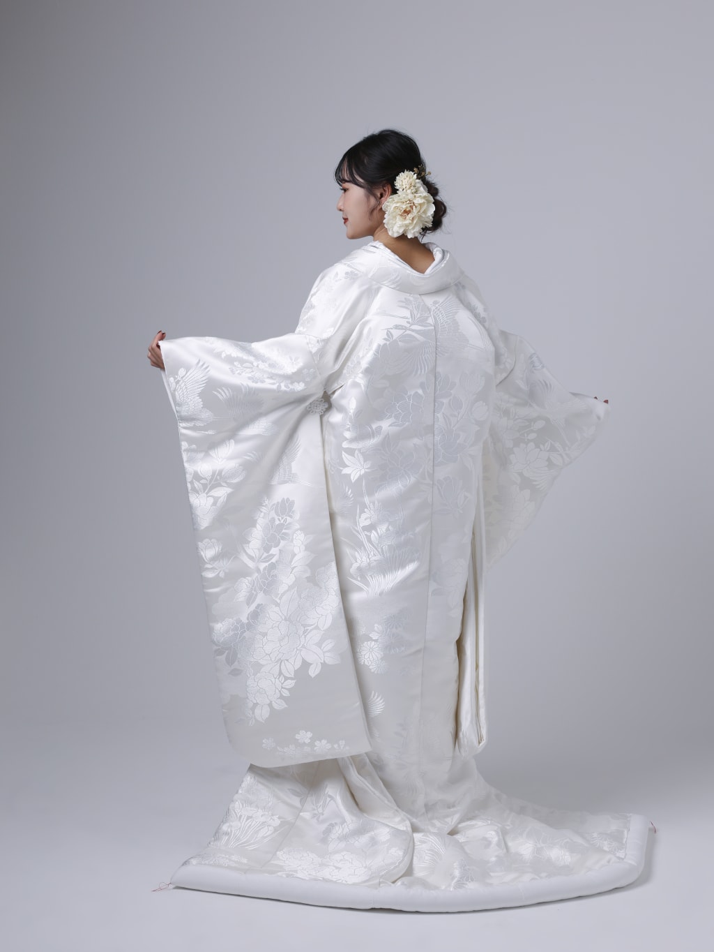 経正　春暁白鶴の讃WU00587 | デコルテフォトグラフィー | 前撮り・フォトウェディング