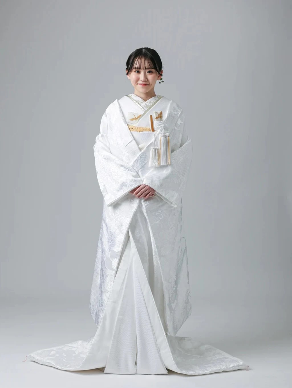 まりに扇面 | デコルテフォトグラフィー | 前撮り・フォトウェディング