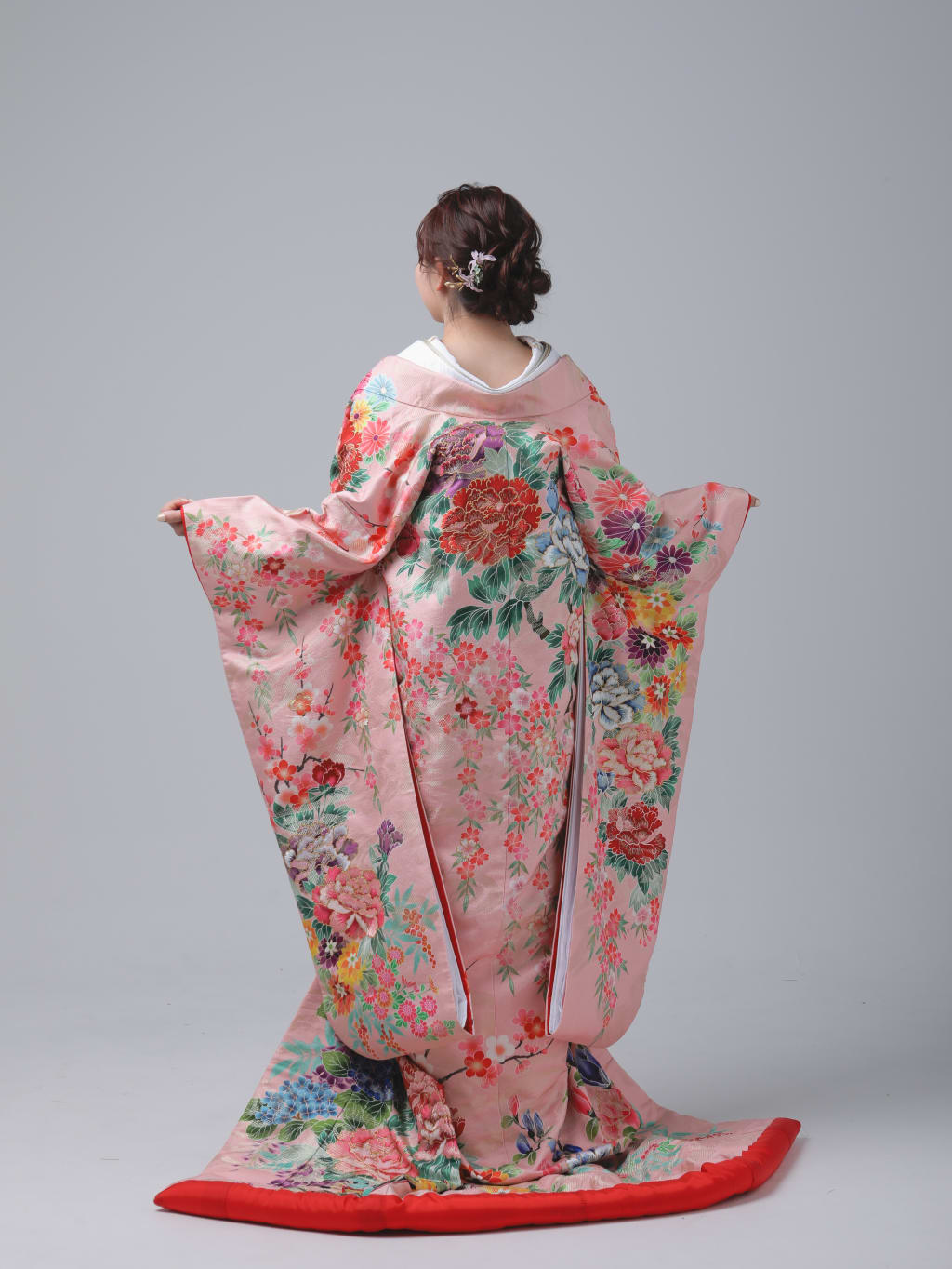 菊枝垂桜IU01233 | デコルテフォトグラフィー | 前撮り・フォトウェディング