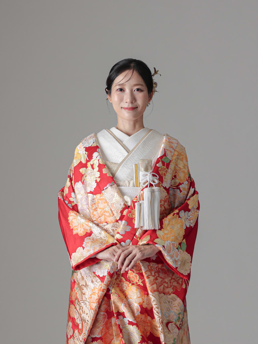 風花雪月 / レッド | デコルテフォトグラフィー | 前撮り・フォトウェディング